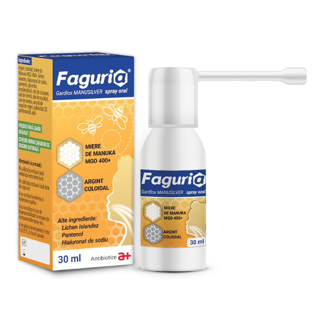 Faguria spray oral, 30 ml, Antibiotice SA