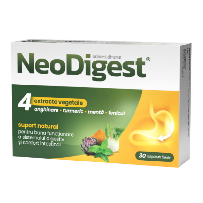 NeoDigest, 30 comprimate, Aflofarm