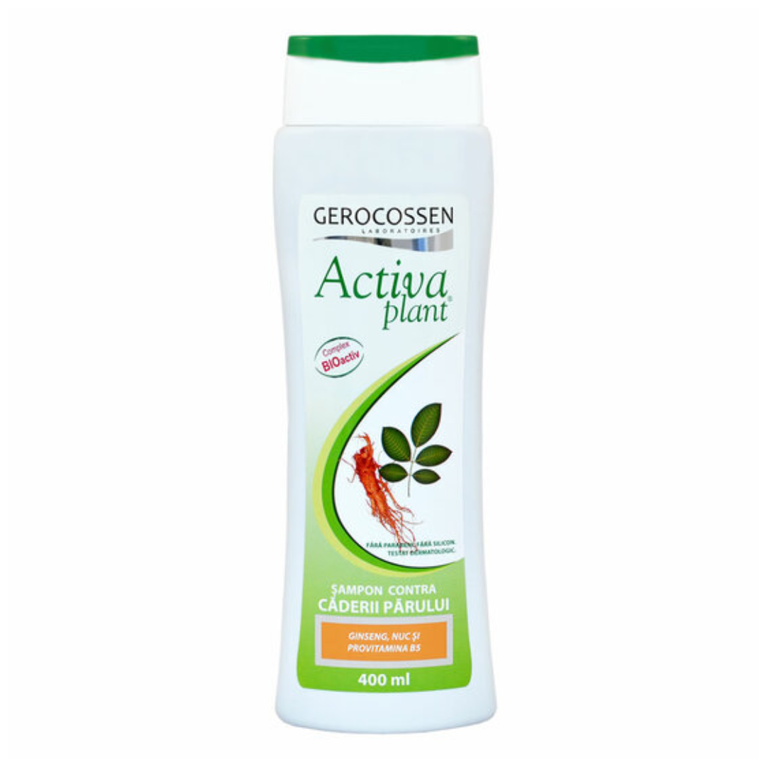 Sampon contra caderii parului Activa Plant, 400 ml, Gerocossen