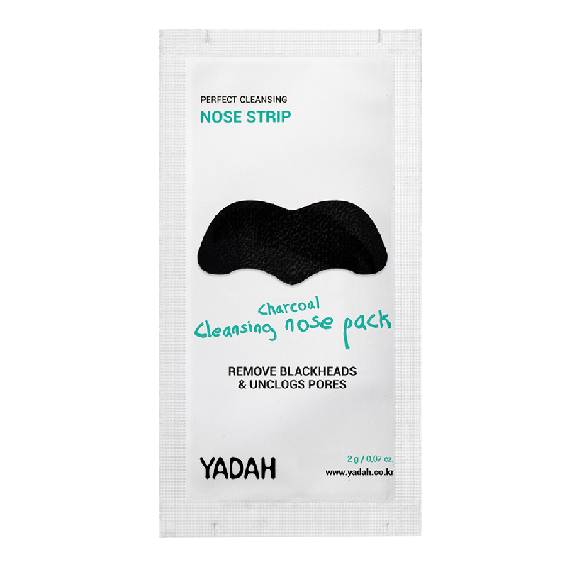 Benzi pentru indepartarea punctelor negre cu carbune activ, 10*2 g, Yadah