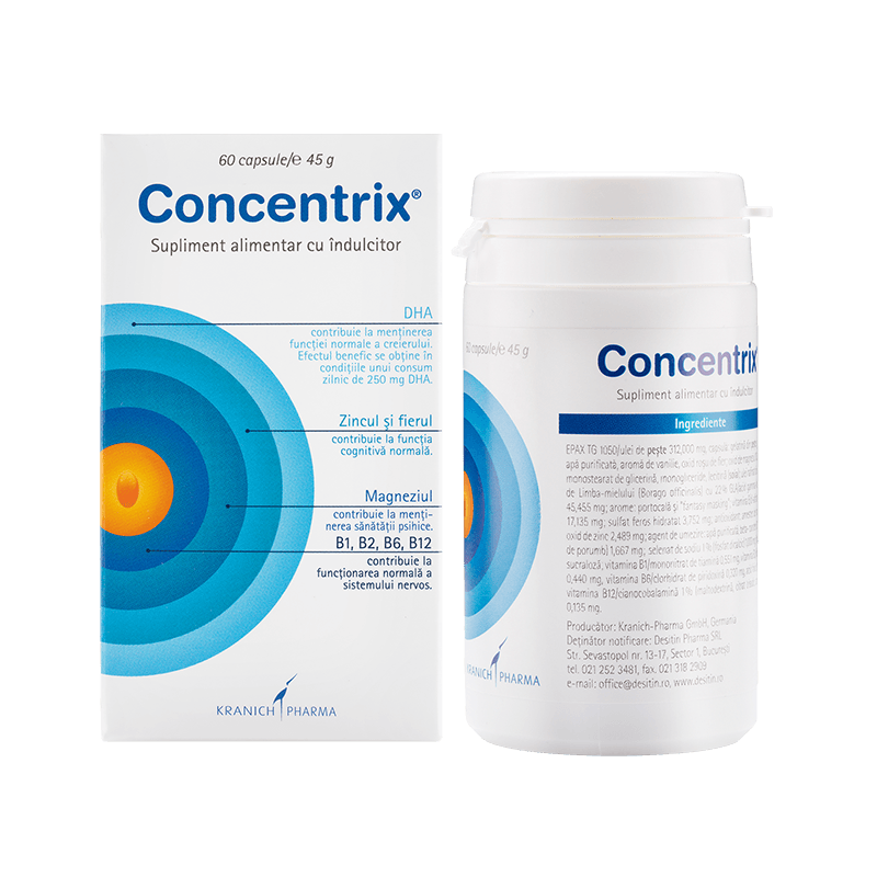 Concentrix, 60 capsule, Desitin