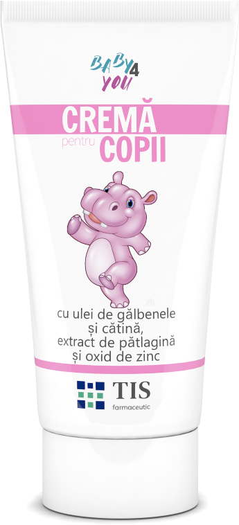 Crema pentru copii Baby4You, 50ml, Tis Farmaceutic