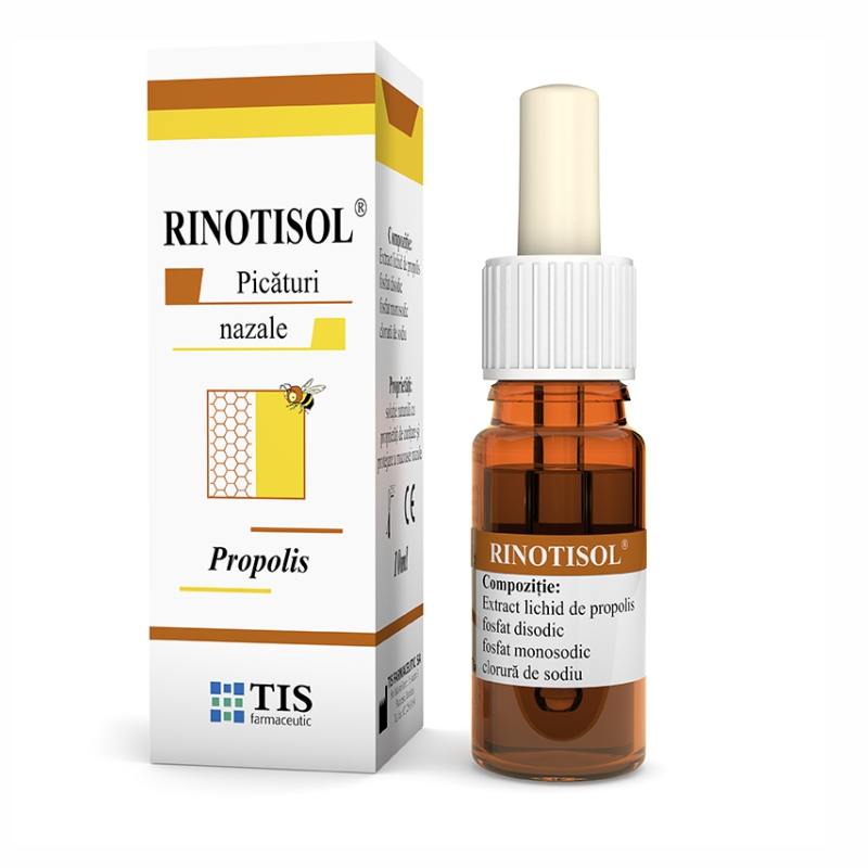 Rinotisol picaturi nazale, 10 ml, Tis Farmaceutic