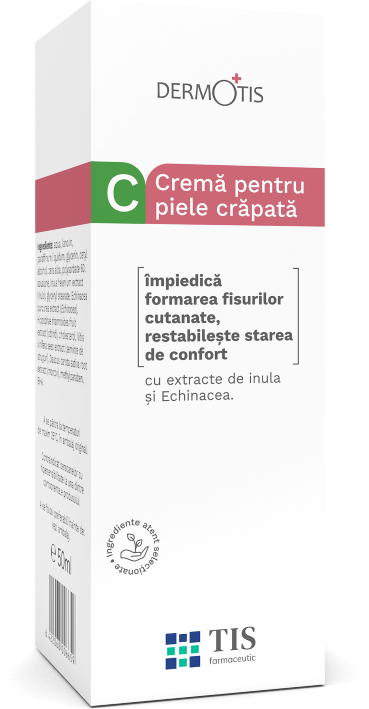 Crema pentru piele crapata DermoTIS, 40ml, Tis Farmaceutic