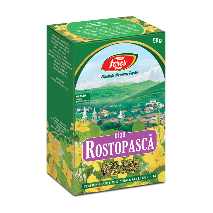 Ceai Rostopasca iarba D130, 50g, Fares