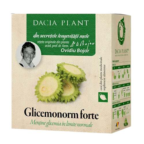 Ceai Glicemonorm Forte, 50g, Dacia Plant