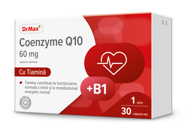 Dr. Max Coenzima Q10 60mg, 30 capsule moi