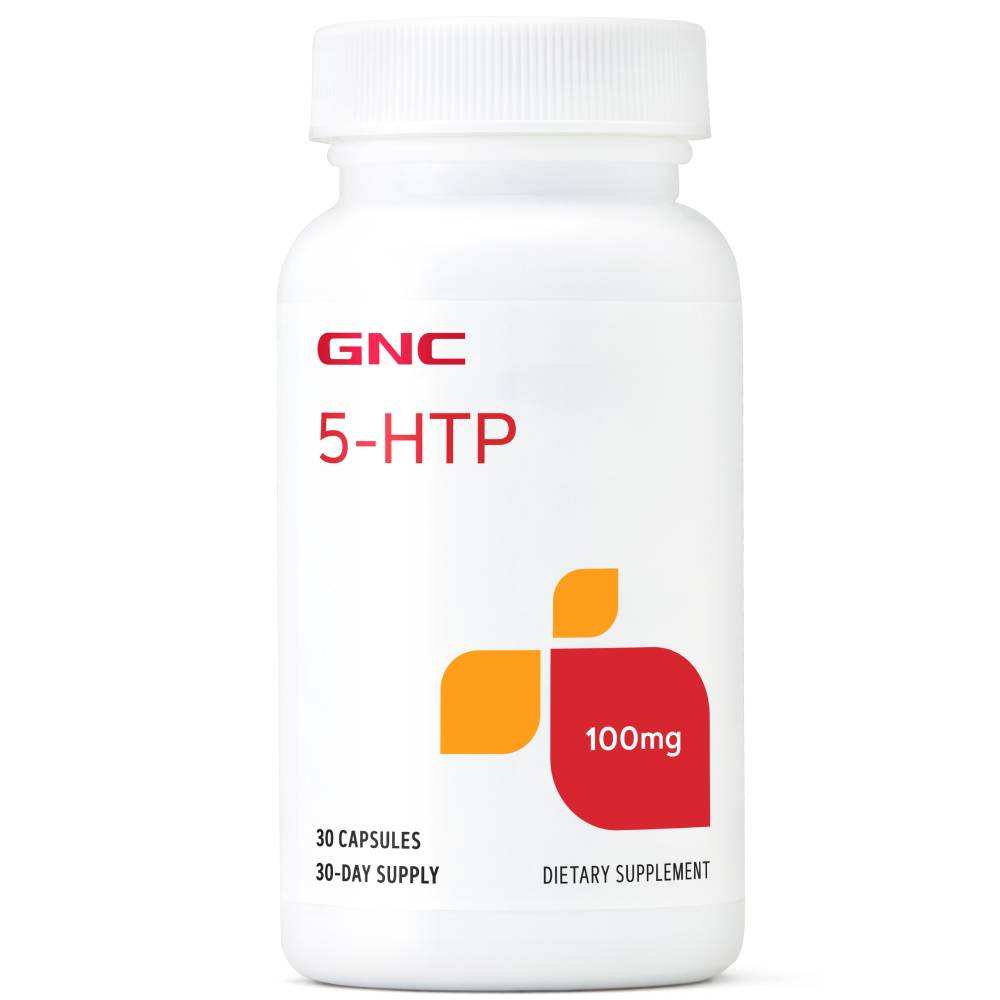 5-HTP 100mg, 30 capsule, GNC