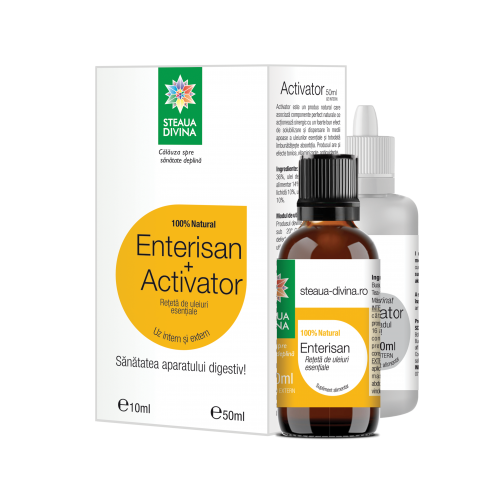 Pachet Enterisan 10ml + Activator 50ml, Steaua Divina