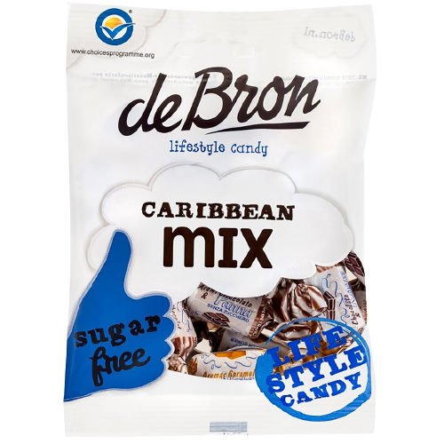 Caramele moi cu aroma de cafea si caramel, 90g, Debron