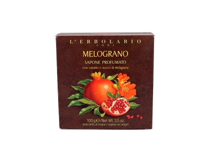 L'Erbolario Sapun cu extract si suc de rodie, 100g