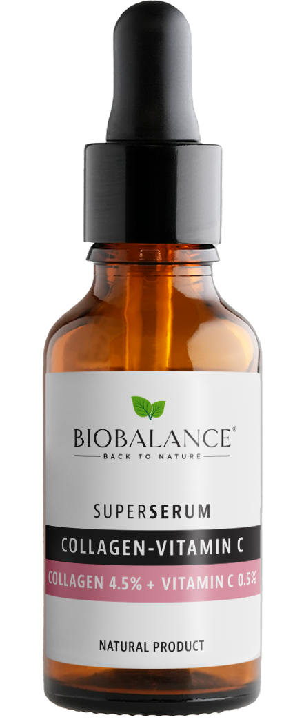 Ser de fata Collagen C + Vitamin C Collagen 4.5% + Vitamin C 0.5%, 30ml, Bio Balance