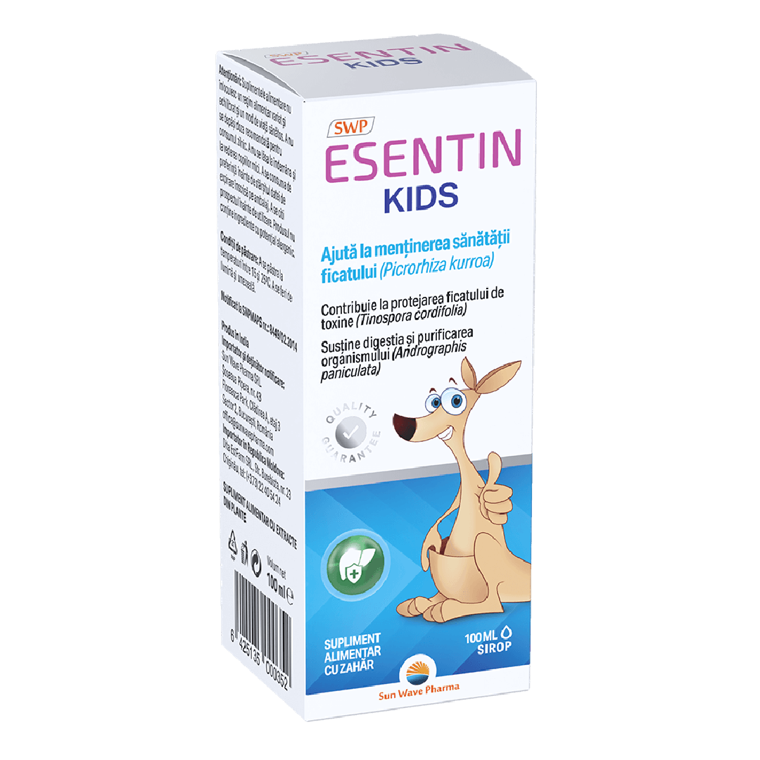 Sirop Esentin Kids, 100 ml, Sun Wave Pharma