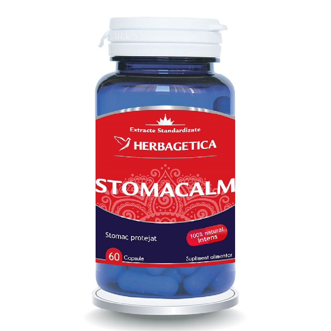 StomaCalm, 60 capsule, Herbagetica