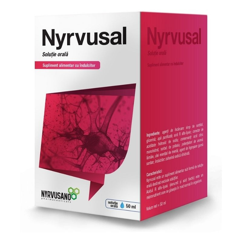 Nyrvusal solutie orala, 50 ml, Nyrvusano