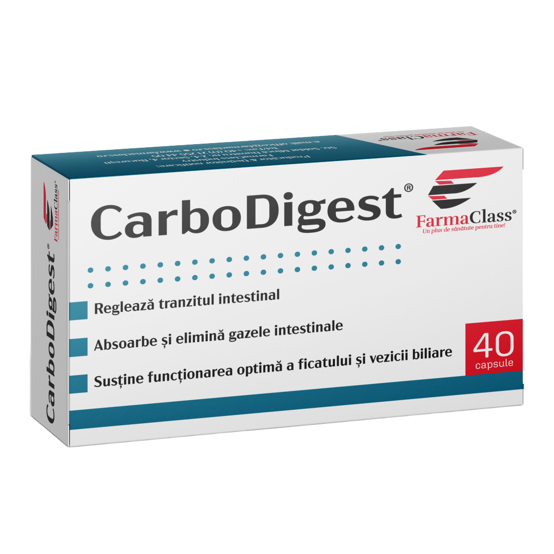 Carbodigest, 40 capsule, probleme digestive