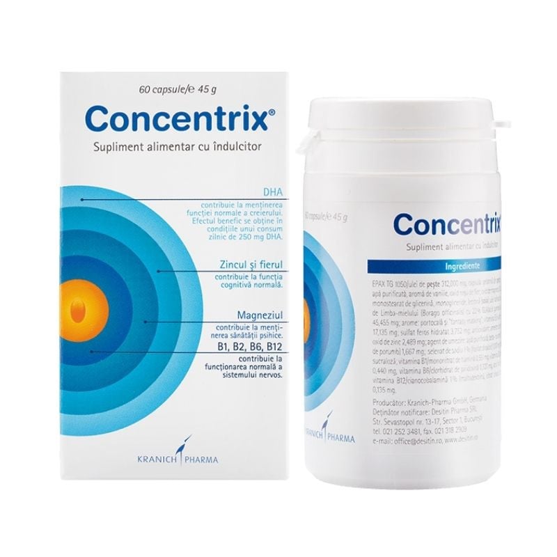 Concentrix, 60 capsule, Desitin
