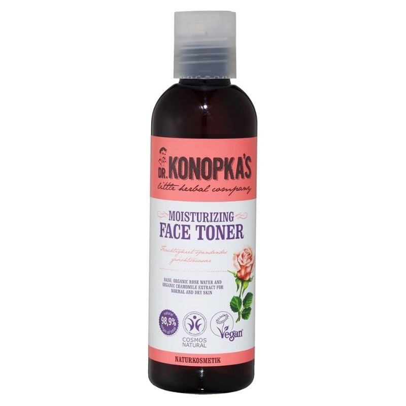 Lotiune tonica hidratanta pentru fata, 200 ml, Dr. Konopkas