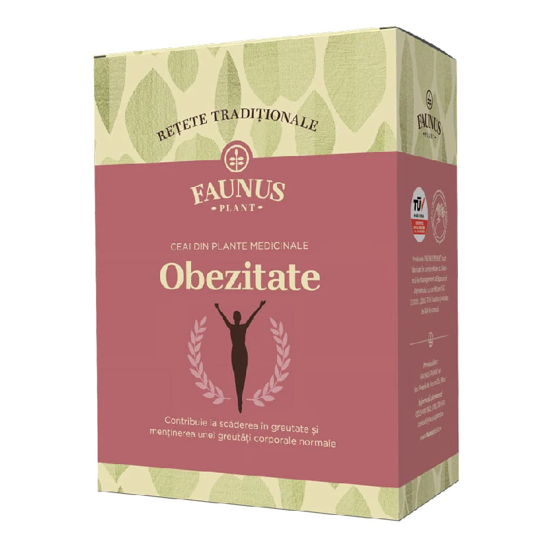 Ceai Obezitate Retete Traditionale, 180 g, Faunus Plant